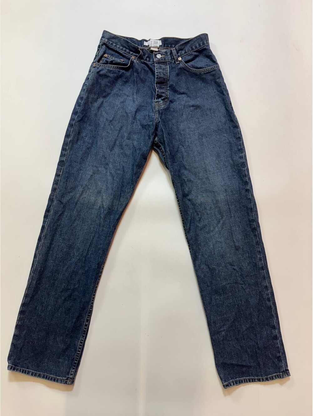 Vintage A|X Armani Exchange Jeans Mens 30x32 Loose Fit Blue Denim Made in USA